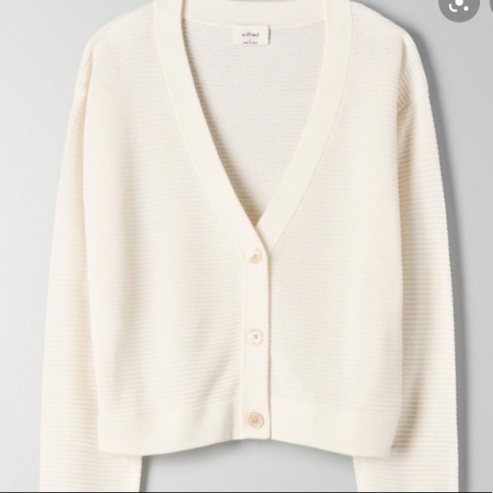 Wilfred Light Cropped Sweater